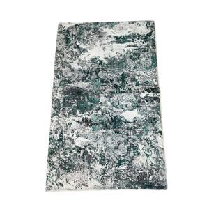 UGG Sample Grey Green And White Rug 27x44